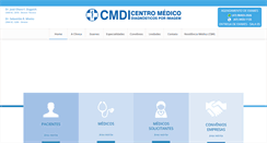 Desktop Screenshot of cmdi.med.br