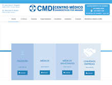 Tablet Screenshot of cmdi.med.br